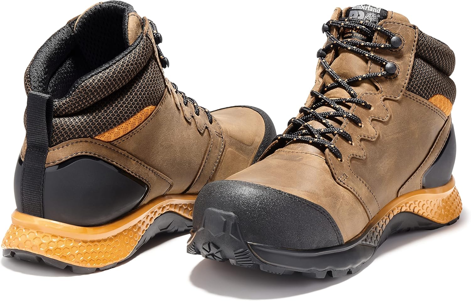 Timberland PRO Men's Reaxion Athletic Hiker Wateproof Composite Toe Work Boot - Image 6