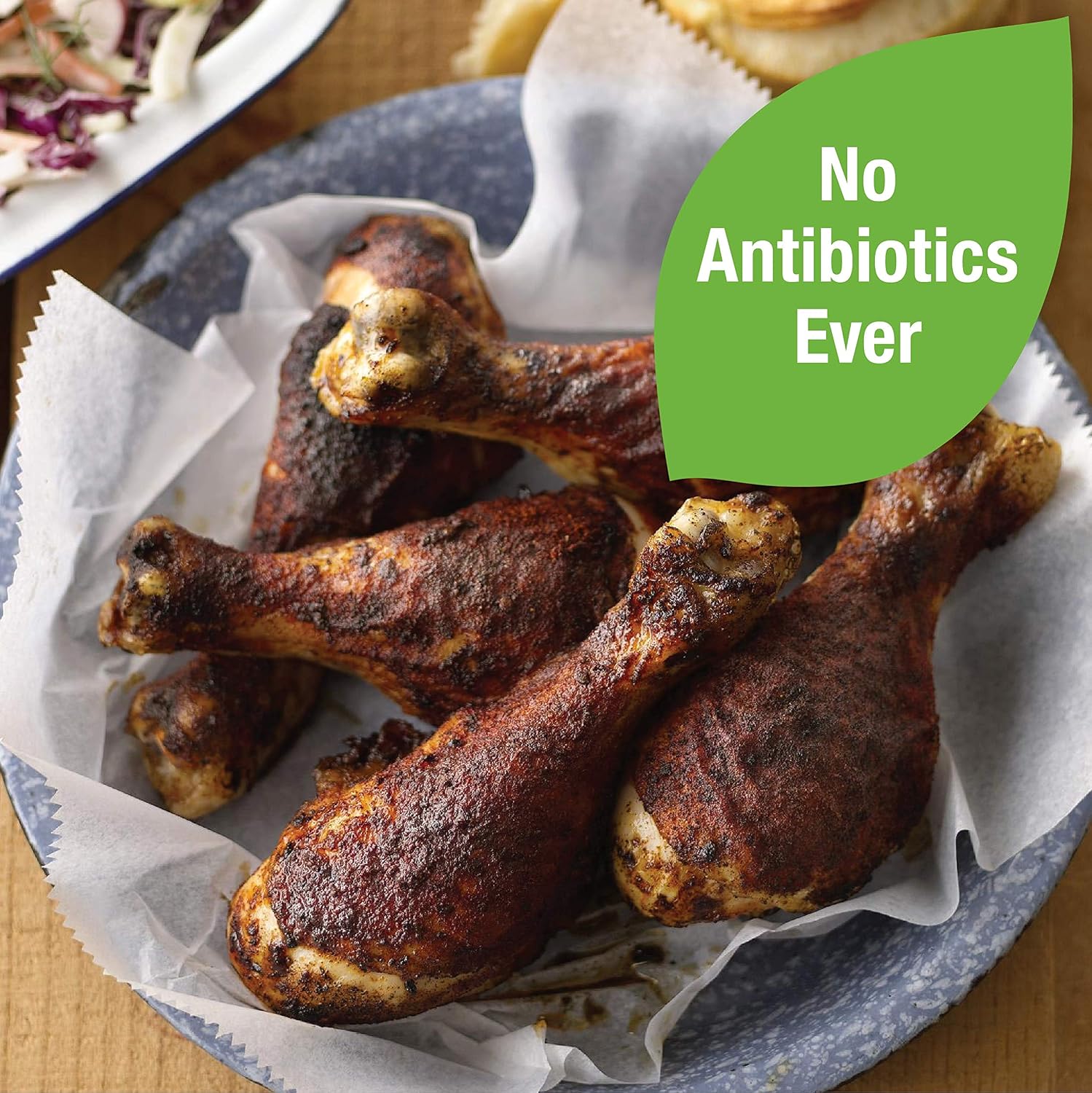 Just Bare®USDA Organic Fresh Chicken Drumsticks | No Antibiotics Ever | Bone-In | 1.5 LB
