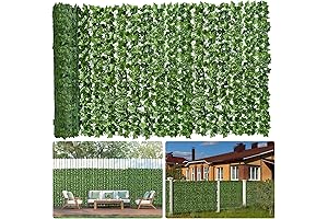 Artificial Faux Ivy Hedge Expandable Faux Privacy Fence
