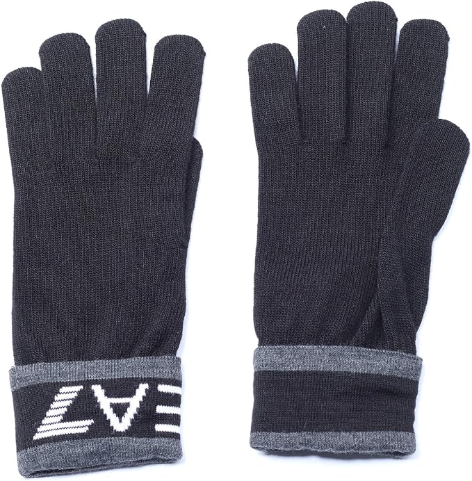 Emporio Armani - Guanti - Uomo nero Medium : Amazon.it: Abbigliamento