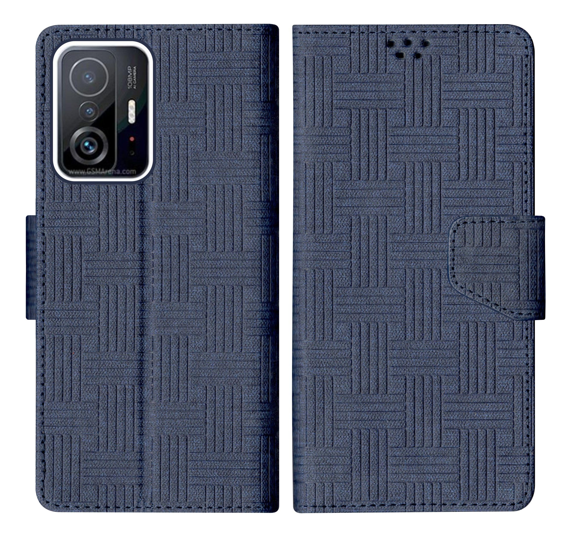 SBMS Mi 11T Pro 5G Flip Cover Case Back Cover Case with Magnatic Closure | Inbuilt Stand | Card & Money Pocket (MatC Blue) (B0CCMJ6M89) Amazon Price History, Amazon Price Tracker