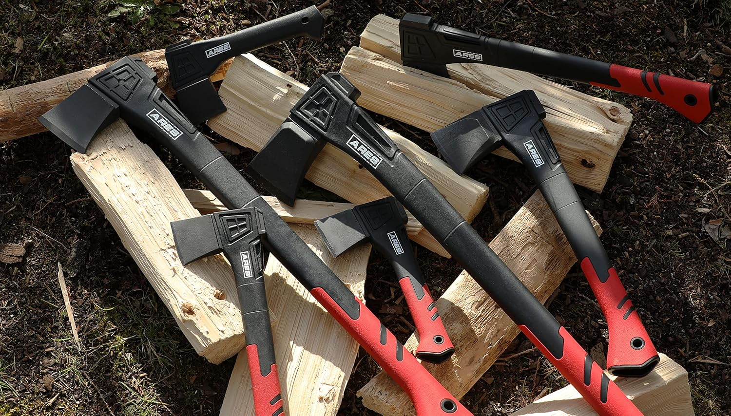 ARES 45002-9-Inch Camping Hatchet – Lightweight Fiberglass Handle Construction – High-Carbon Steel Blade Head – Gardening, Hiking, and Outdoor/Adventure Applications : Patio, Lawn & Garden