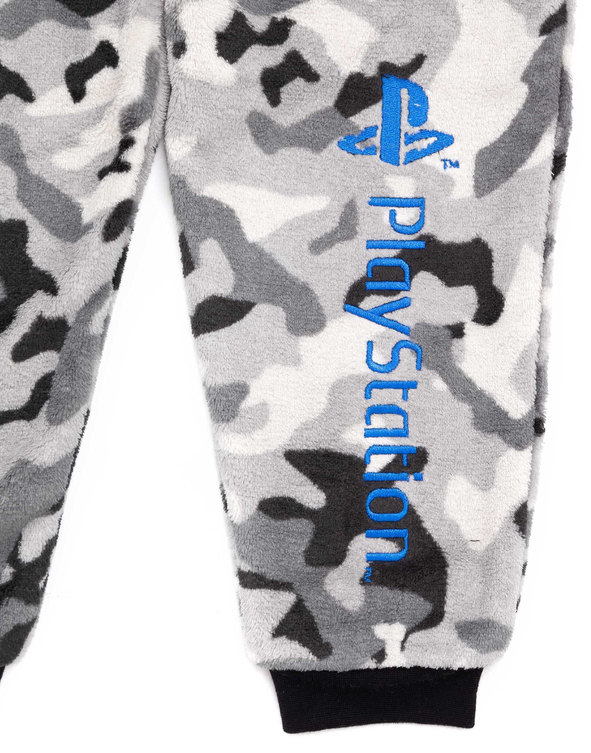 Playstation Onesie Boys Pigiama all in One Camo Game Kids