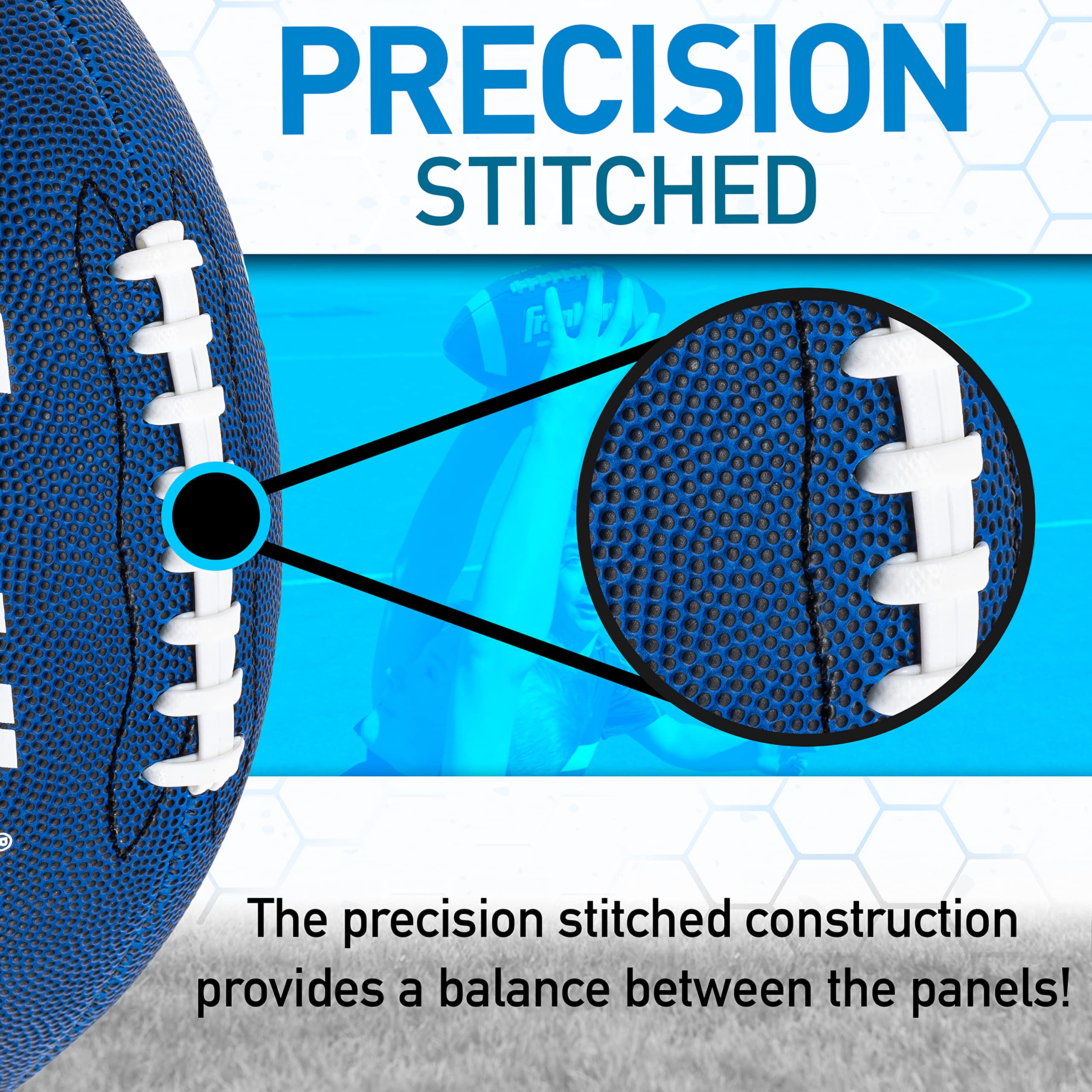 Amazon.co.jp: Franklin Sports Peewee 1000 Football - Blue