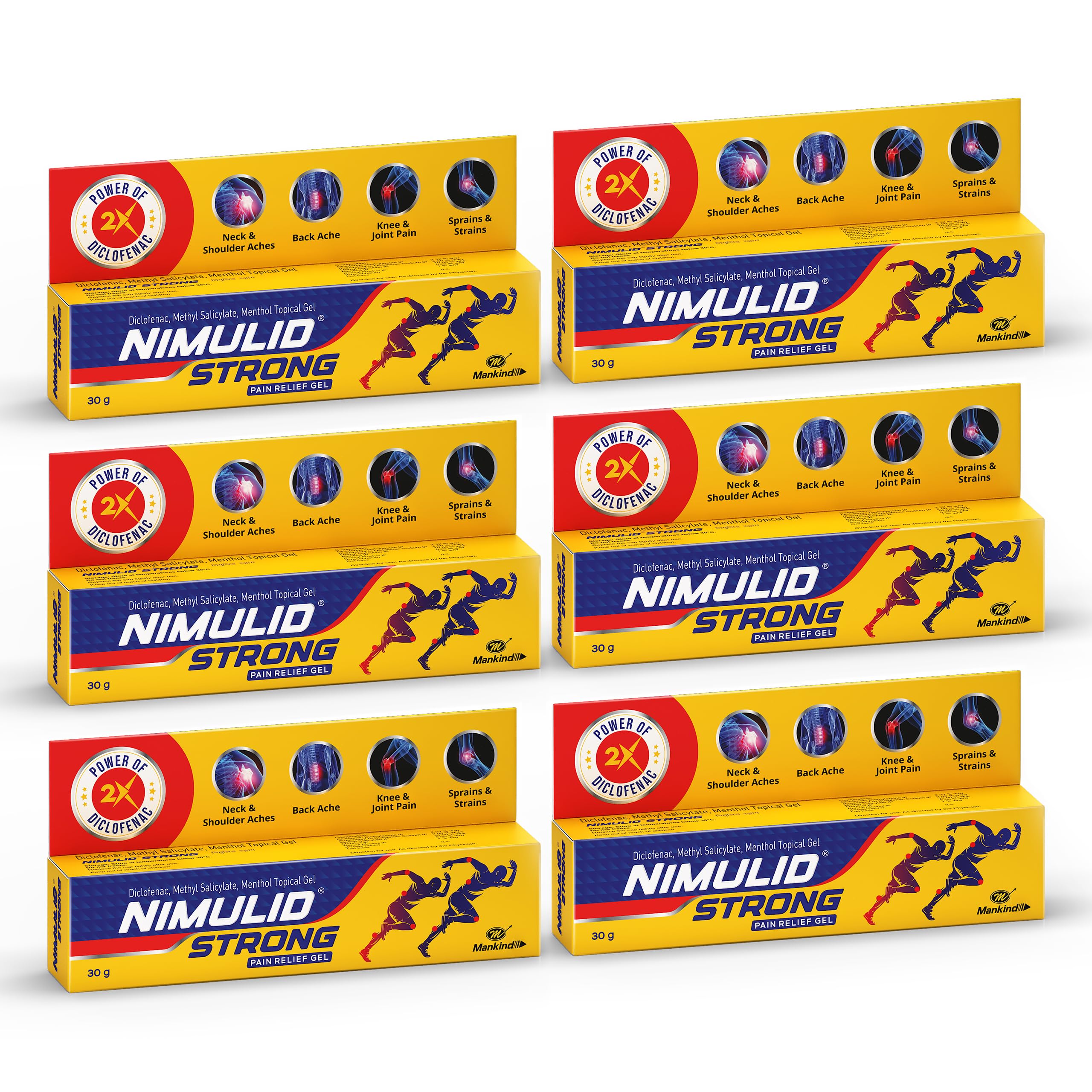 Nimulid Strong | Pain Relief Gel for Neck & Shoulder Pain | 2X Power for Deeper & Faster Relief | Combo Pack of 6-image-34