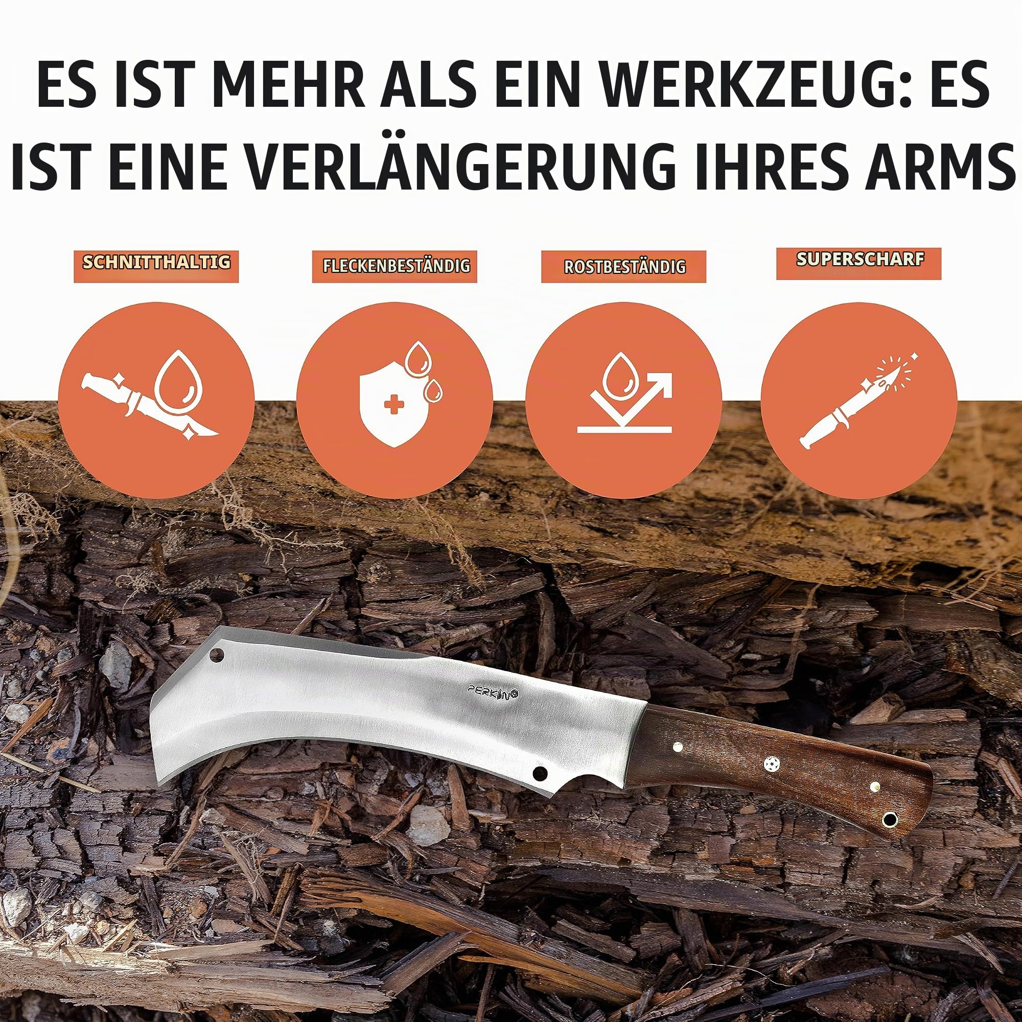 Perkins Handgemachtes Jagdmesser