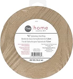 Dritz Upholstery Tack Strip 1/2"X20, Brown