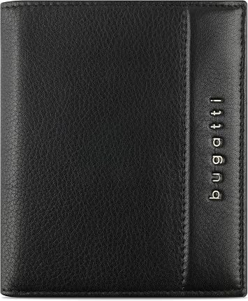 bugatti Nome, Unisex Adult Wallet, Black, One Size, Black/White, One size