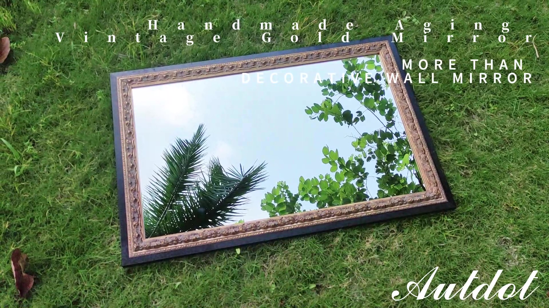 Amazon.com: Large Black Vintage Bathroom Mirror, 40