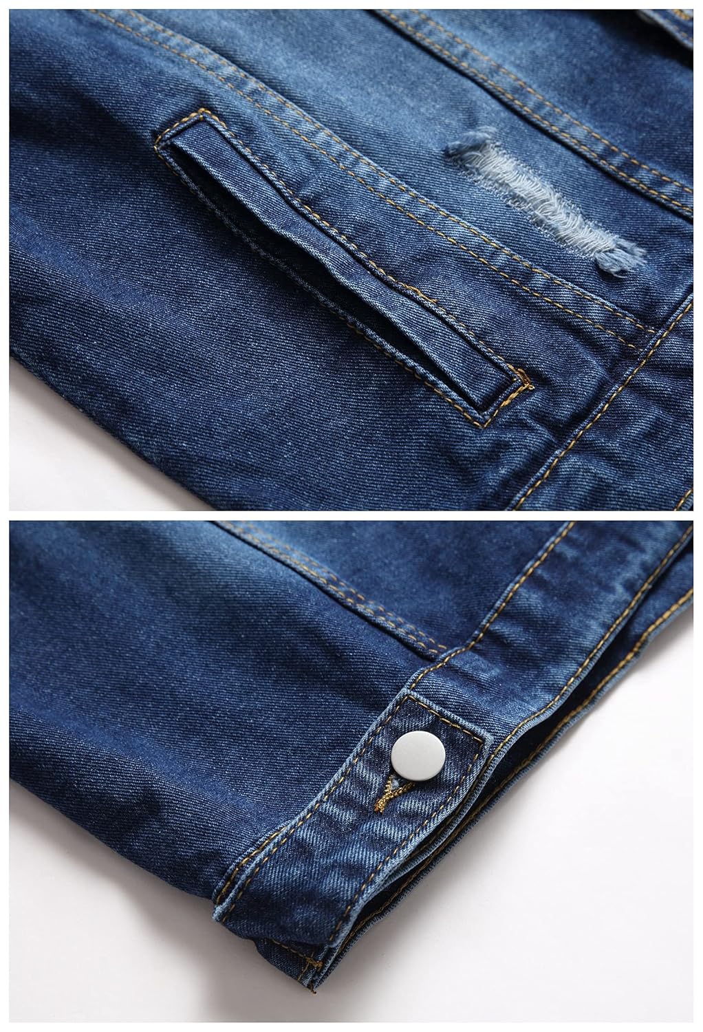 LZLER Jaqueta jeans masculina casual slim fit com capuz em promoção! Veja a oferta e mais achadinhos de Jaquetas & Casacos 6 Hoje é o melhor dia para comprar LZLER Jaqueta jeans masculina casual slim fit com capuz com aquele preço maroto! Promoção! Aproveite a oferta! 6