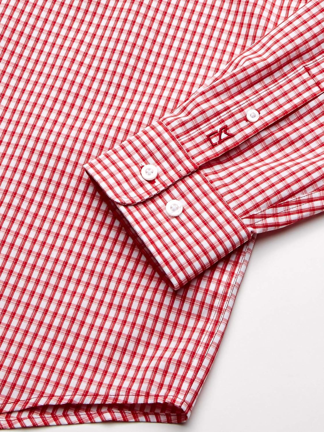 Cutter & Buck Mens Wrinkle Resistant Stretch Long Sleeve Button Down Shirt - Image 4