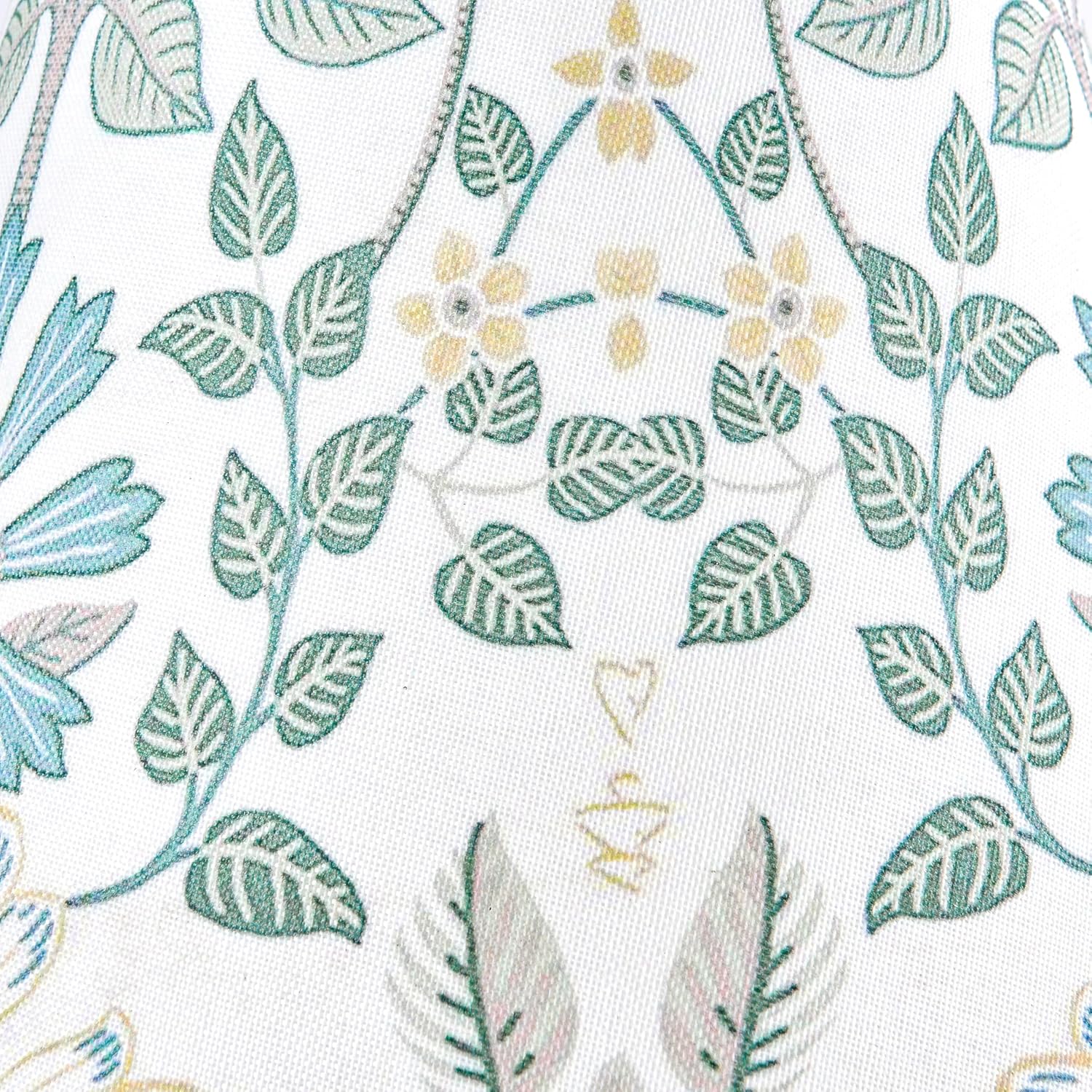 5"× 9" × 6.4" Spider Printed Floral Lampshades Set of 2 Small Bell,Art Deco Lamp Shades for Table Lamps & Wall Lamps, Modern Drum Lampshade Replacemnt, Barrel & Scallop Shade By GO&SO