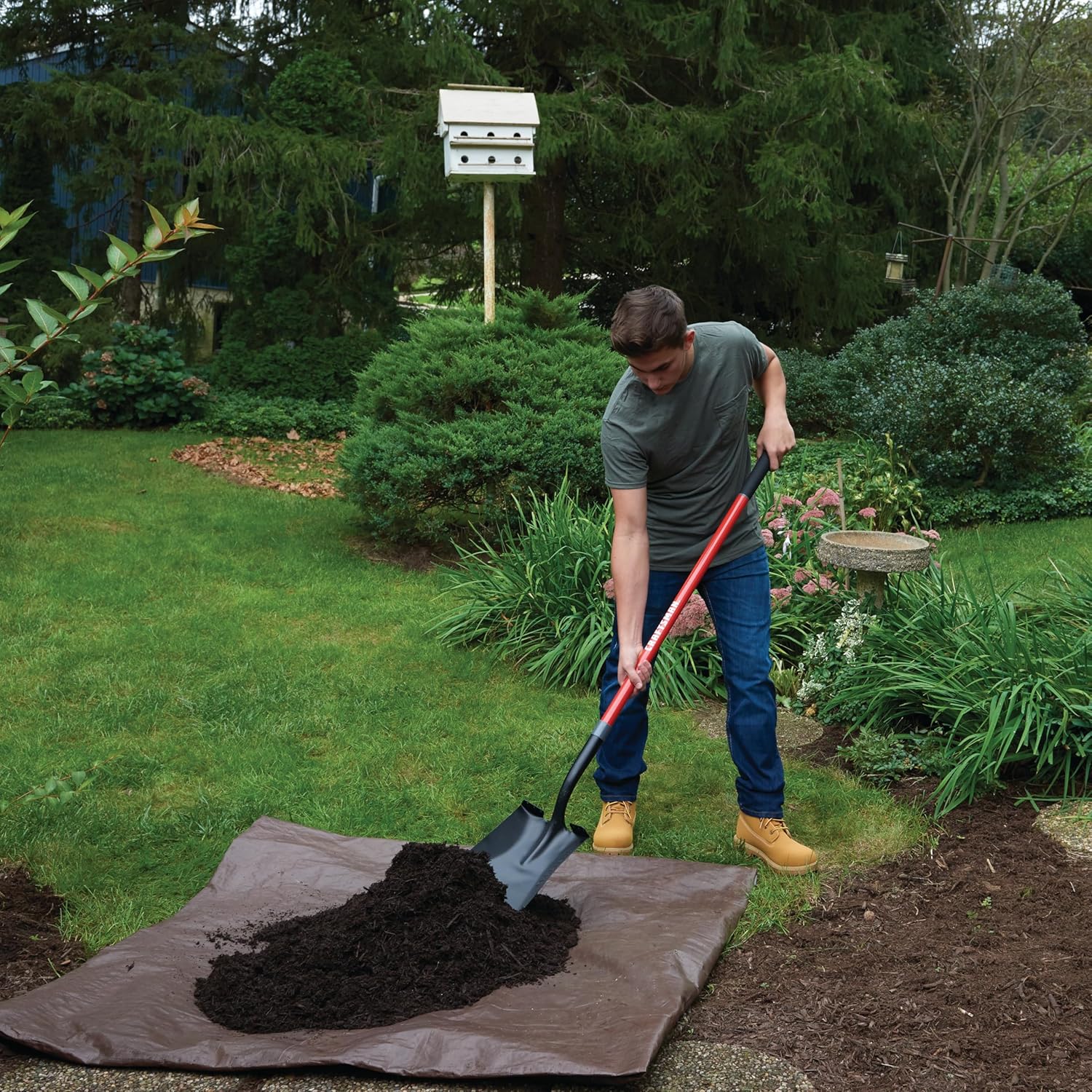 Craftsman Square Point Shovel, Pack of 6