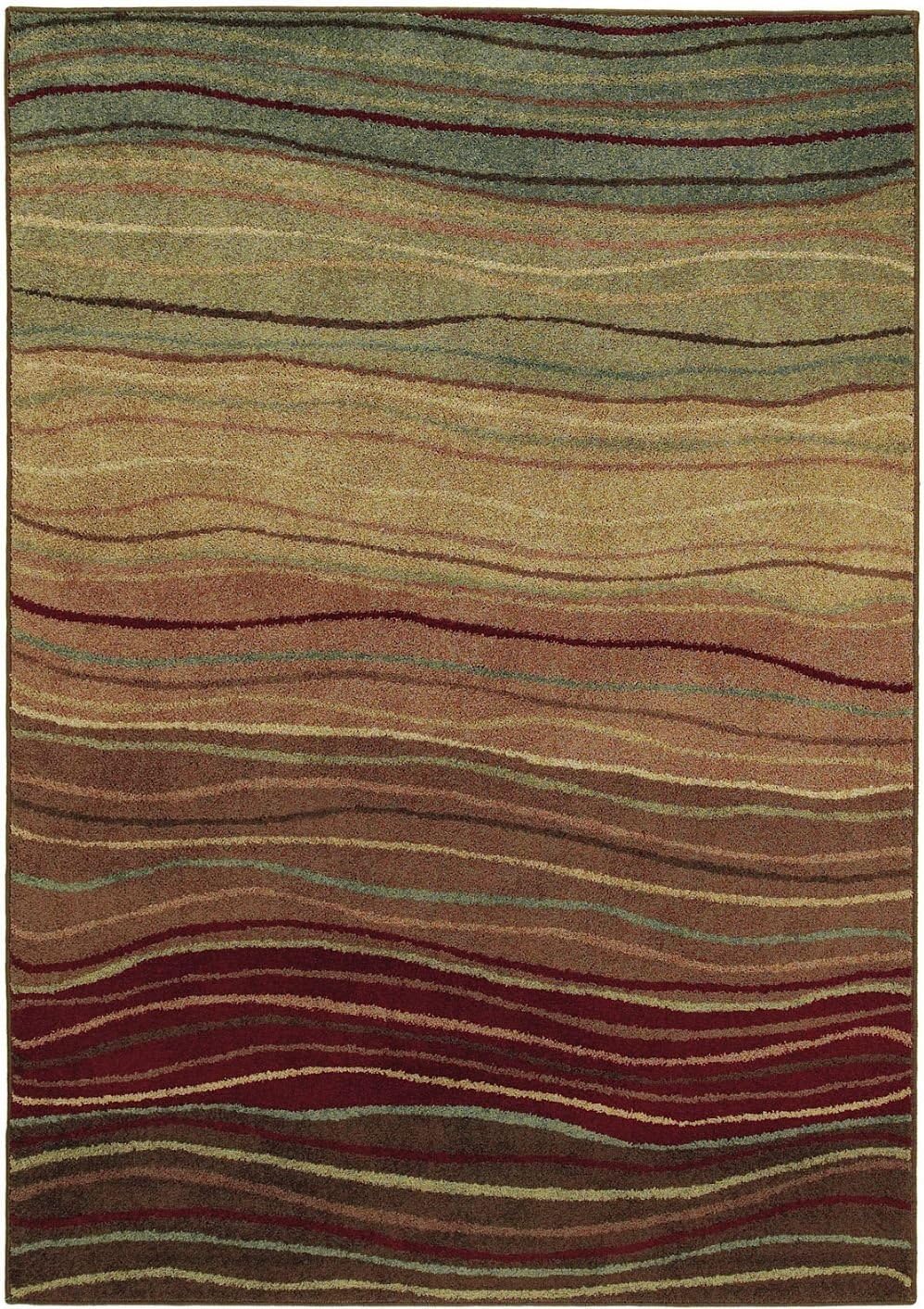 Shaw Origins Multi Color Terra 16440 Rug, 7'8