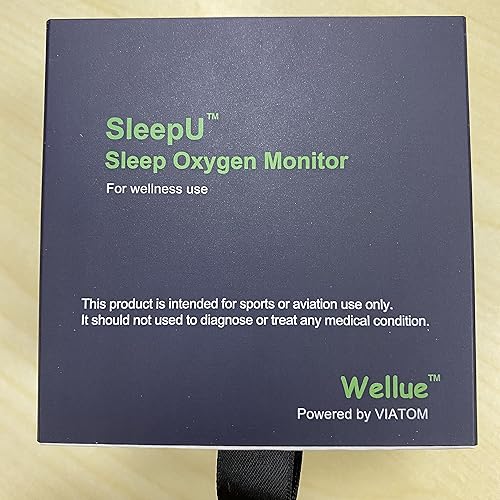 Miniatura 9 de Wellue O2 Pulse Tracker-Oxímetro con memoria con recordatorio, monitor de oxígeno SleepU recargable, grabación durante todo el día SpO2 y HR con