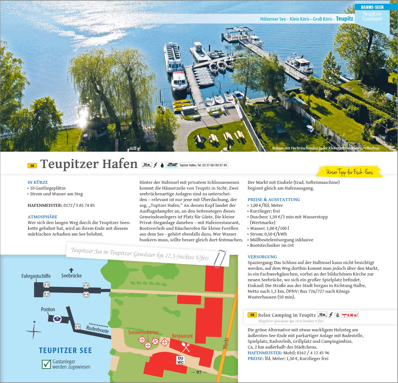 Hafenführer für Hausboote Berlin & Brandenburg: Spree, Dahme, Untere Havel mit Potsdam - Die schönsten Häfen und Liegeplätze für Hausboot, Motoryacht und Segler