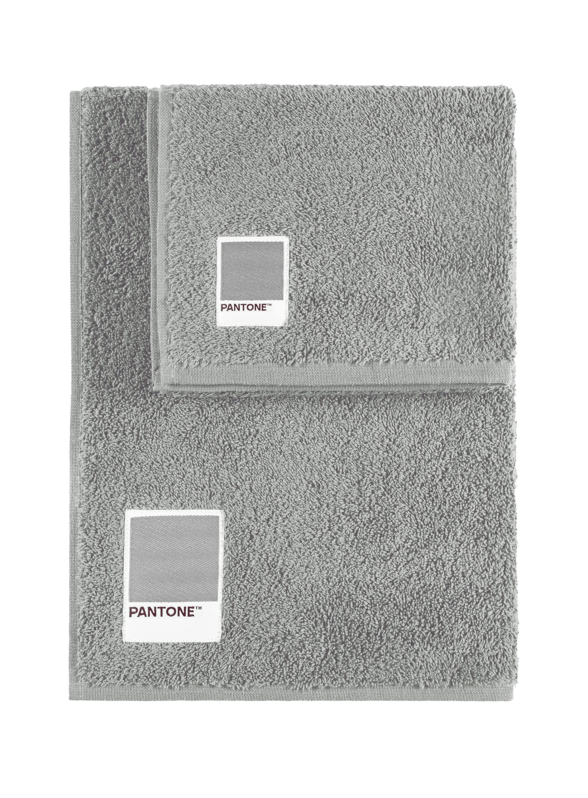 Sweet Home Pantone™ Handtuch-Set 1+1 – Gästehandtuch 40x50 Cm & Gesichtshandtuch 50x100 Cm, Beige