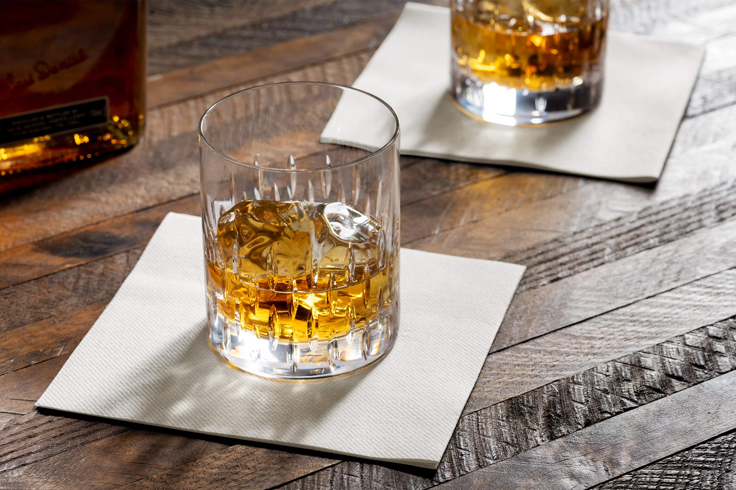 Lights Camera Party' Black & Gold Hot-Stamped Paper Beverage Napkins (Pack Of 40) - 5