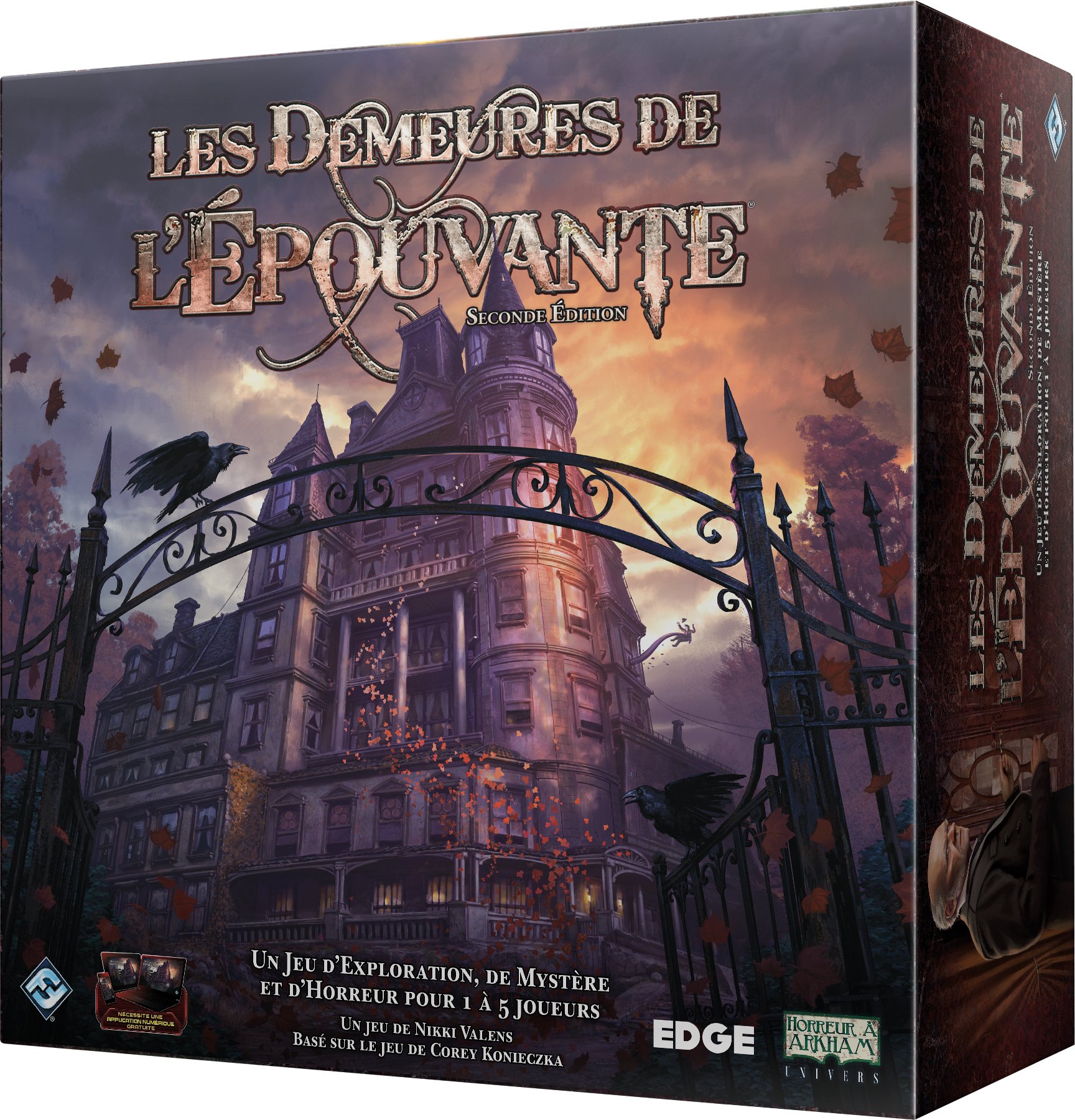 Fantasy Flight Games | Domy Strachowej - Druga edycja | Gra planszowa | Od 14 lat | 1 do 5 graczy
