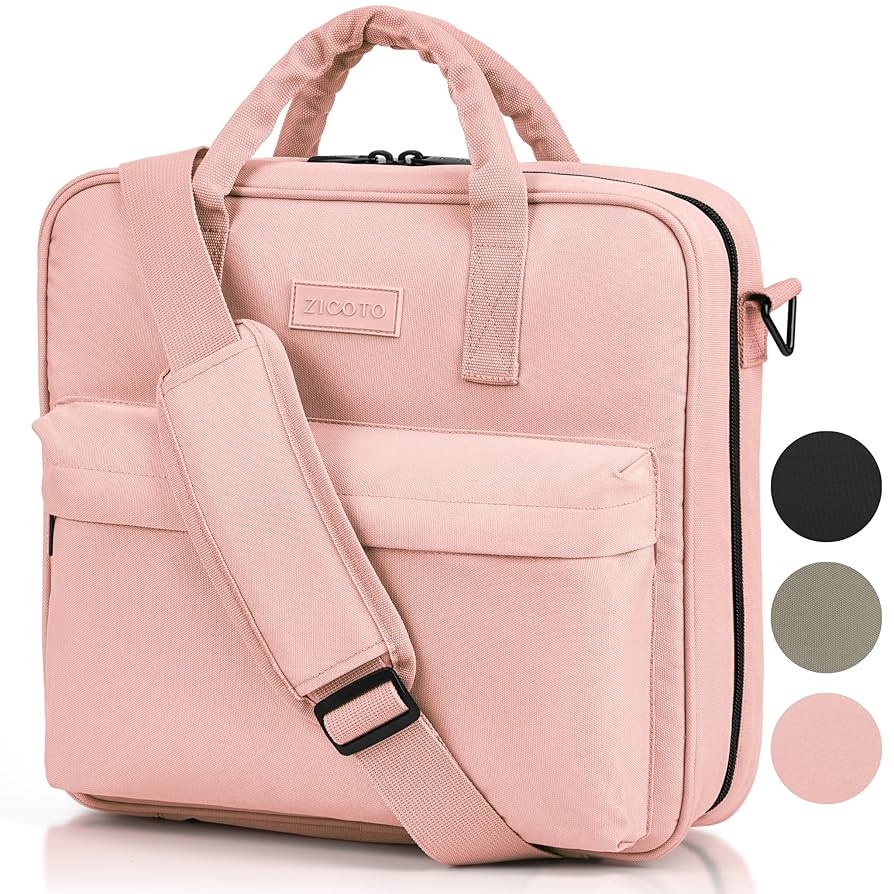 Amazon.com : Sturdy 3 Ring Zipper Binder With Shoulder Strap