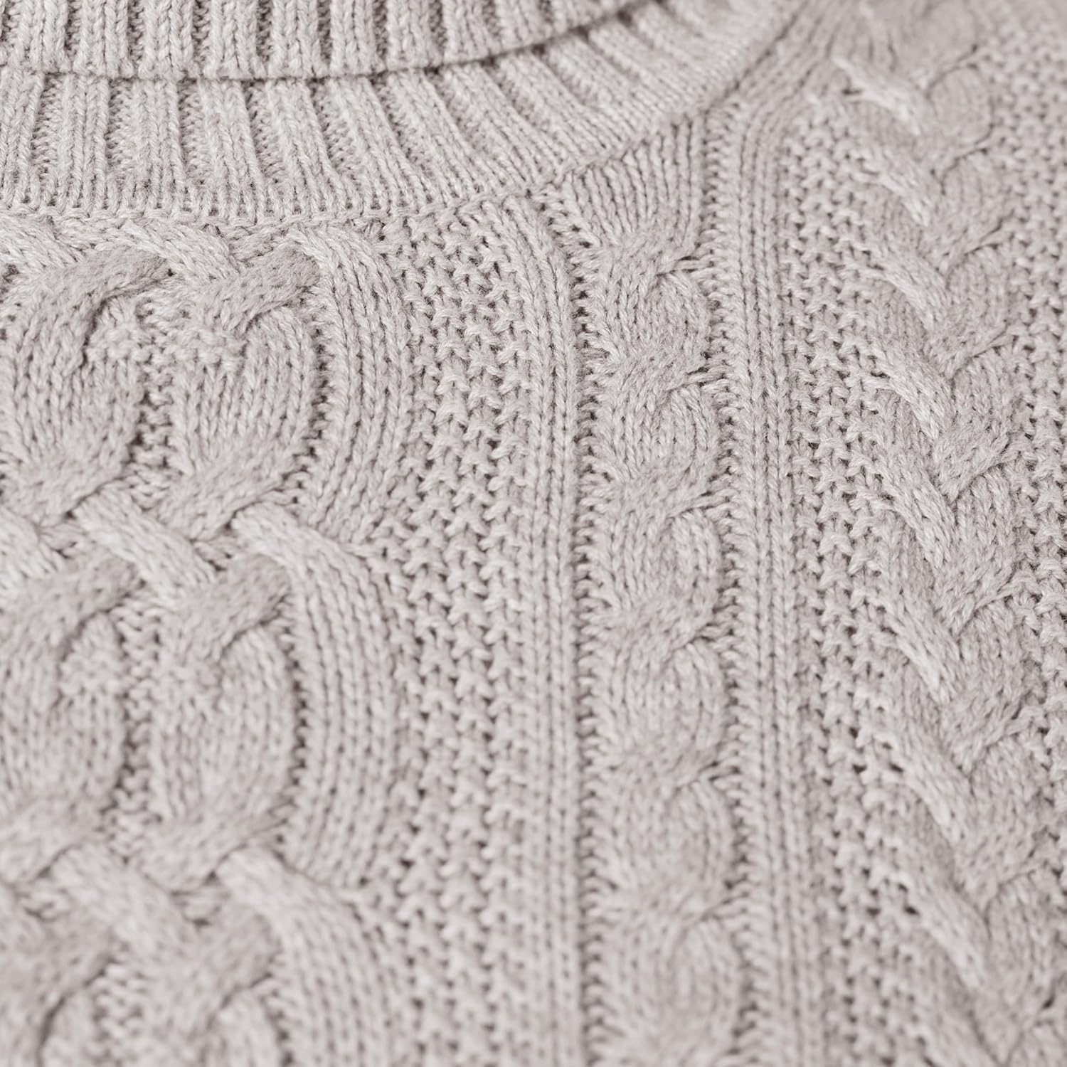 Amazon Essentials Women's Fisherman Cable Turtleneck Sweater (Available in Plus Size) - Image 7