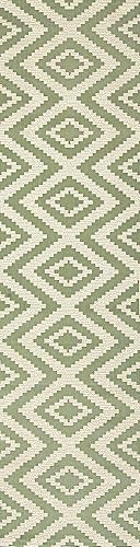 Miniatura 9 de Eyely BMS116B-4 - Alfombra tribal de Santa Monica Sintra Diamond para interiores y exteriores, estilo bohemio, costero, dormitorio, cocina, patio