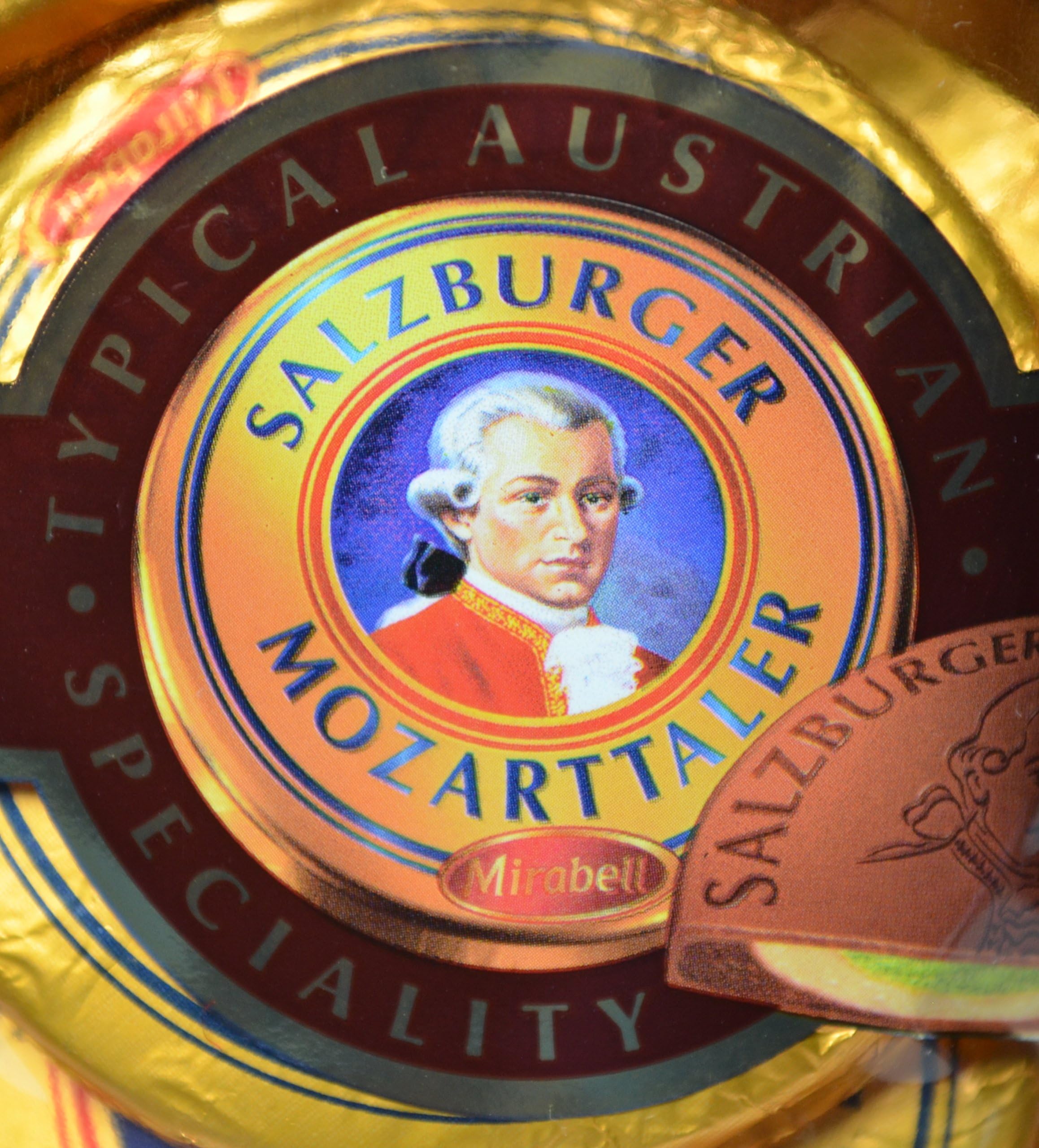 Mozart Coins Chocolate, 14 Pieces with Total 280 Grams, Mirabell Salzburg