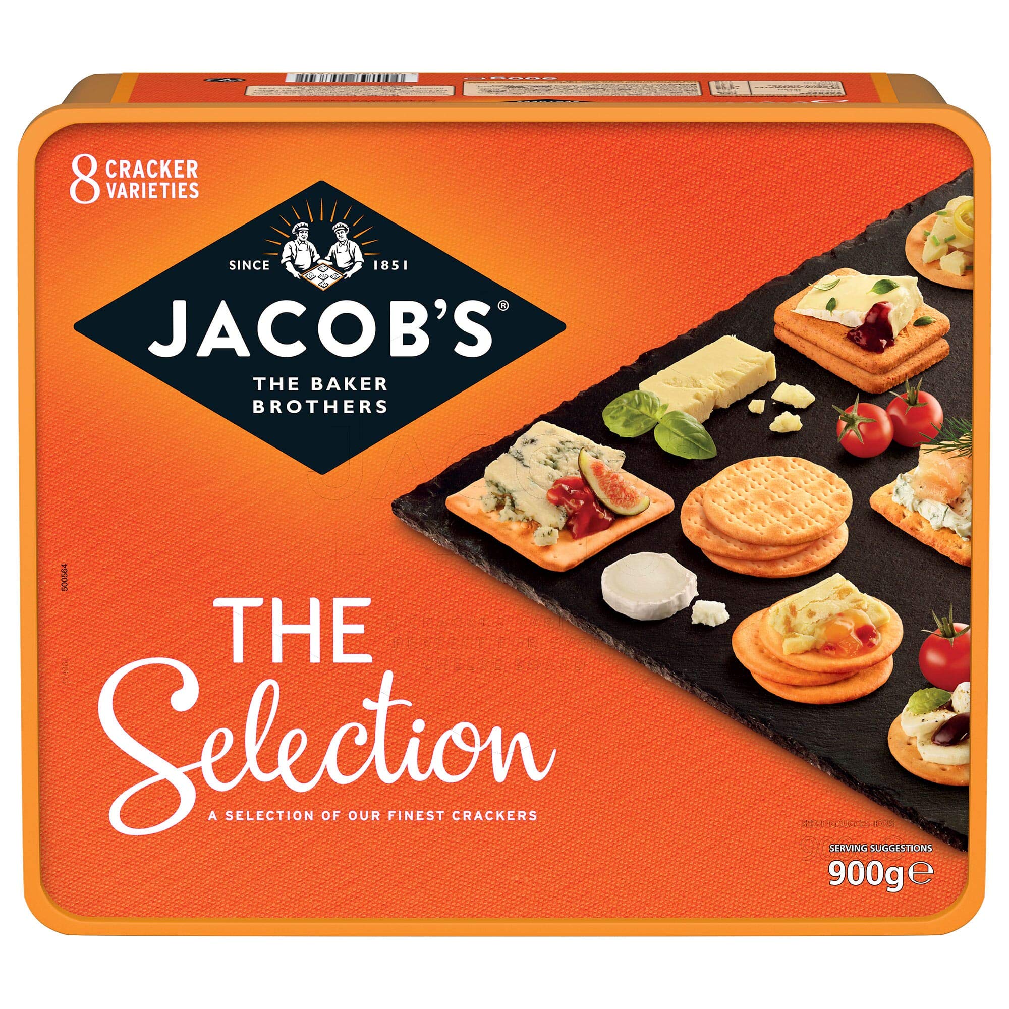Jacobs ciasteczka do sera (900 g x 6 opakowań)