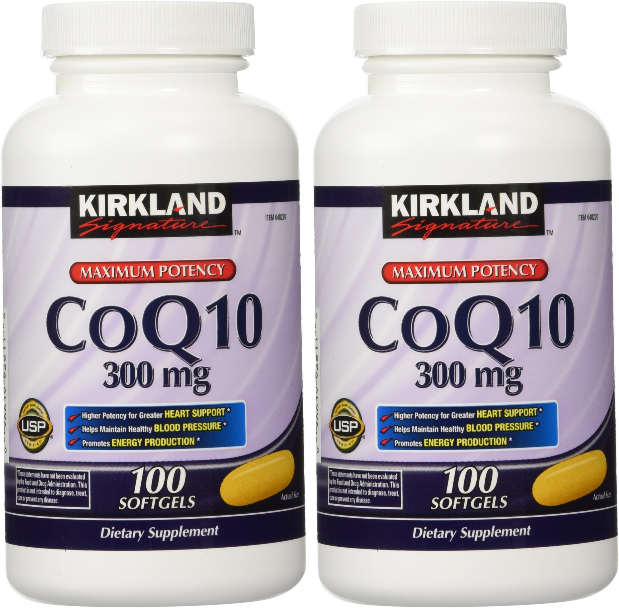 Kirkland Signature CoQ10 300 mg, 200 Softgels by Kirkland Signature