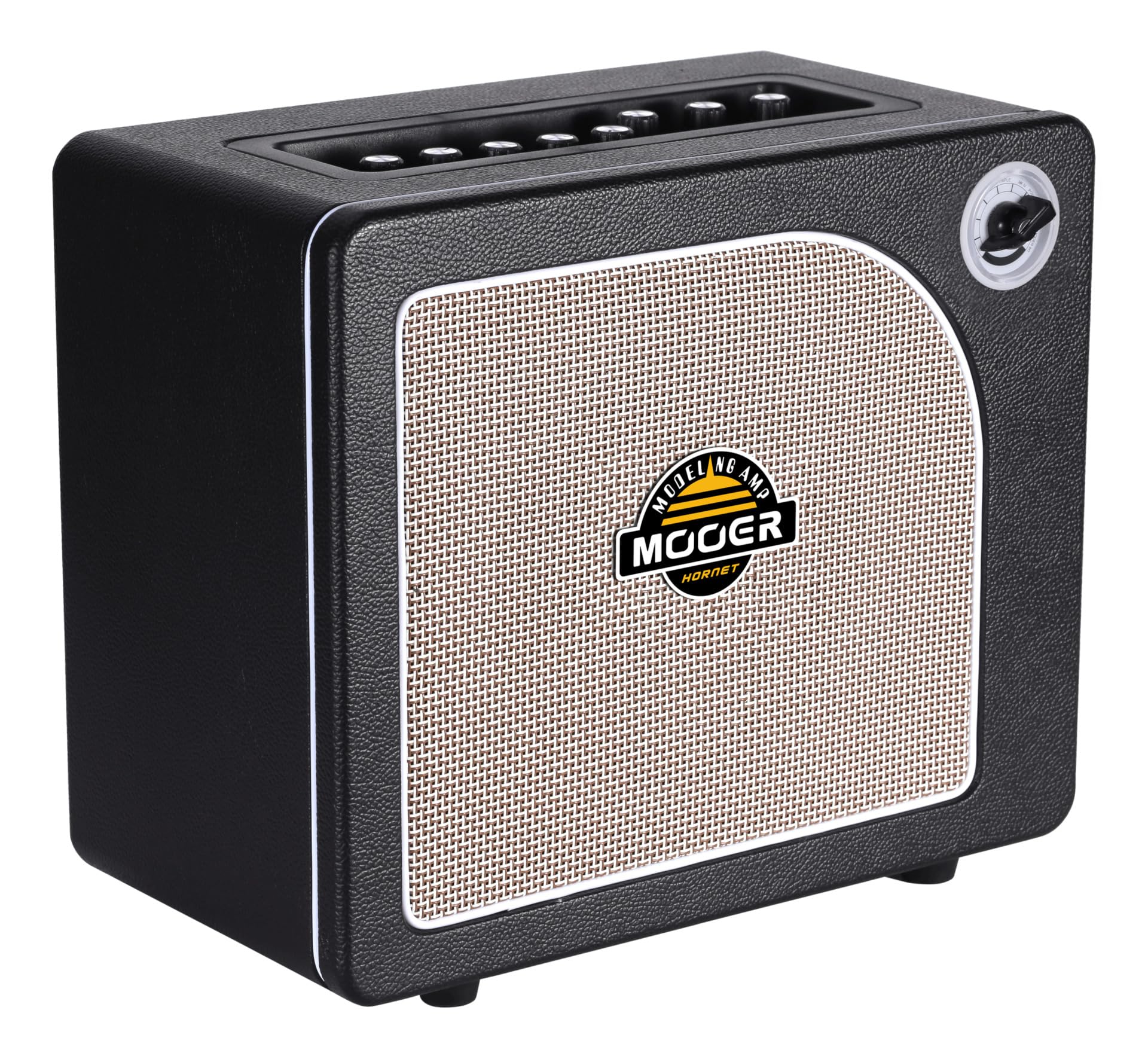 Mooer Hornet Black 30W - Modeling Gitarren Combo mit 8 Zoll Speaker für Zuhause und Proberaum
