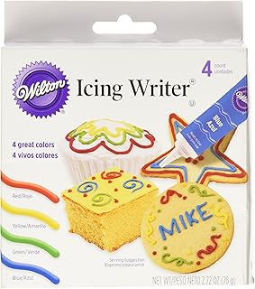 Wilton 704-472 4-Pack Icing Writer Tube