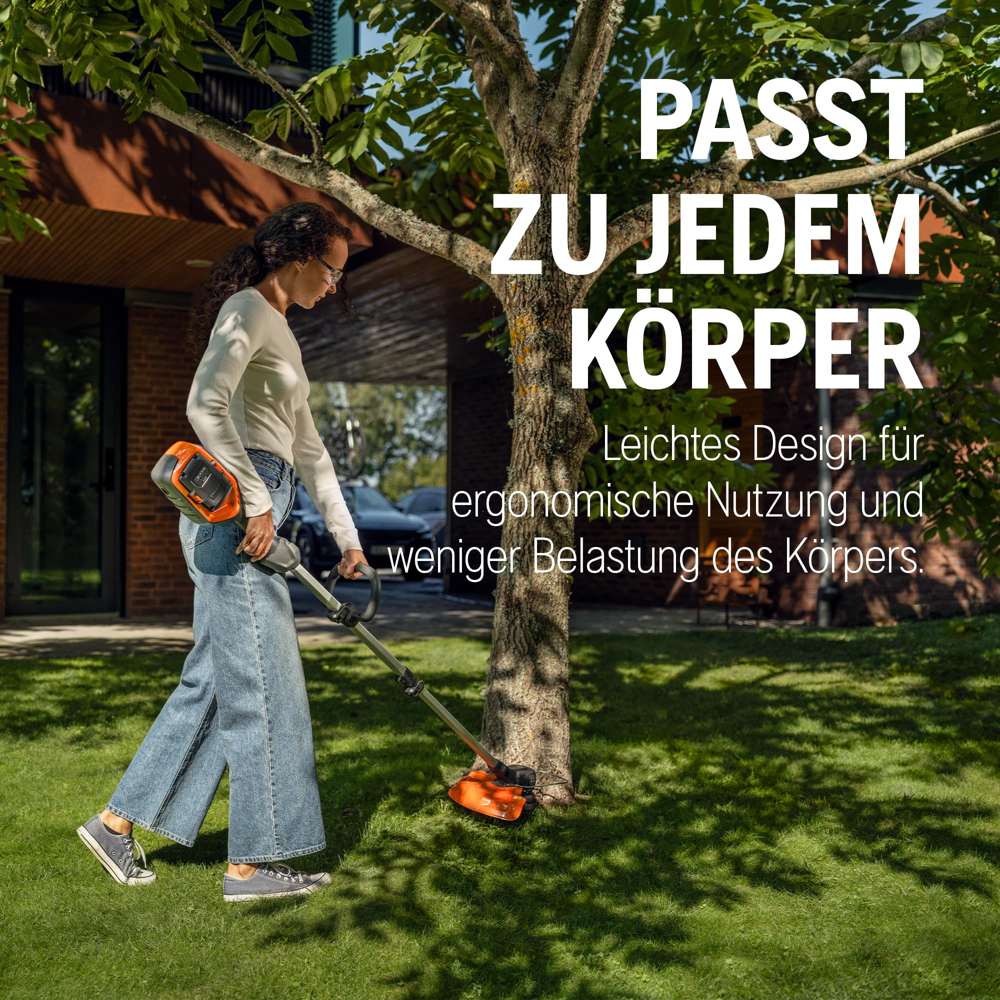 Husqvarna 215iL Rasentrimmer & 215iHD45 Heckenschere | inkl. 40-B70 Akku & 40-C80 Ladegerät. Praktisches Set mit Heckenschere, Grastrimmer, Akku & Ladegerät