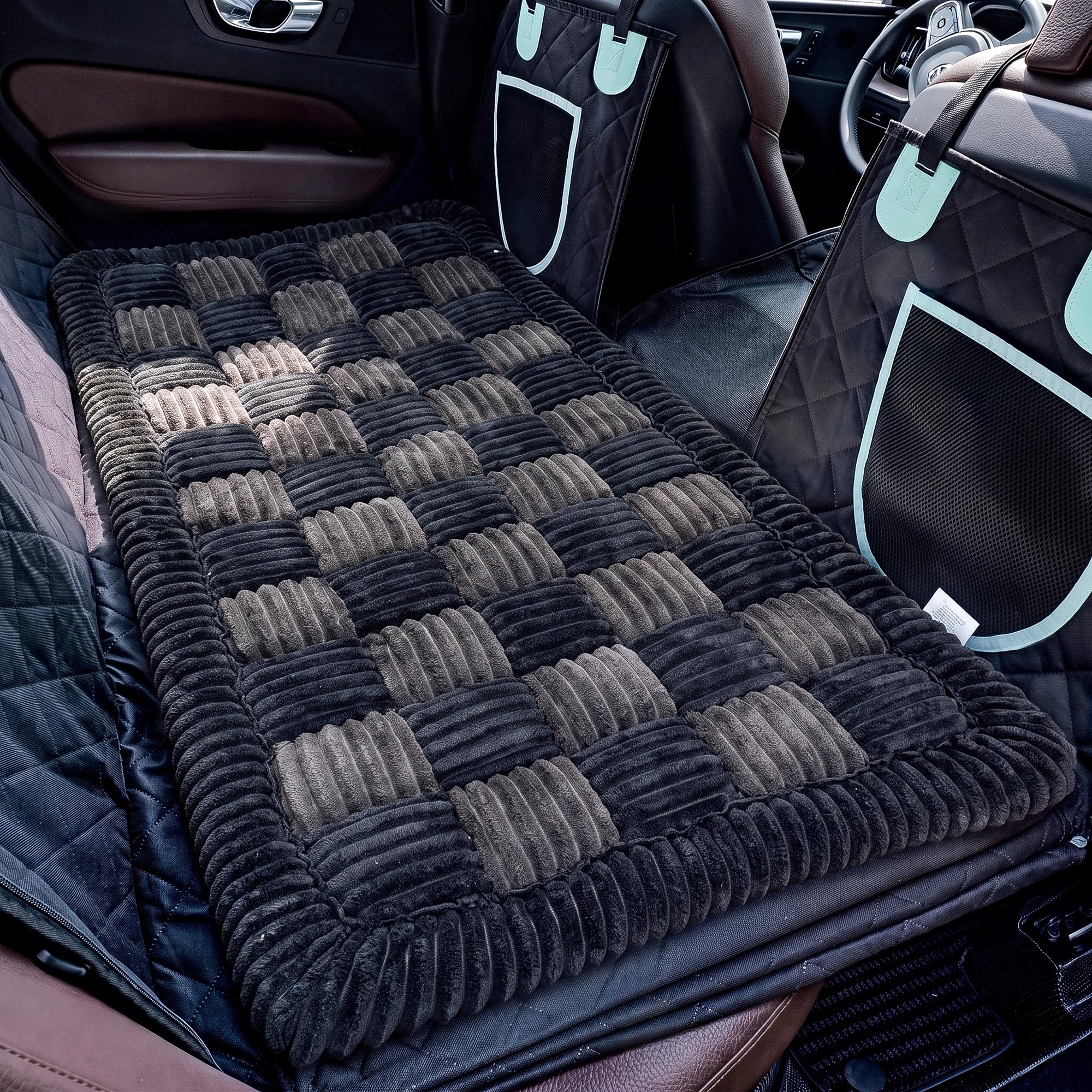 Dog Bed for Car Back Seat, Non-Slip Backseat Pet Mat for Large Dogs