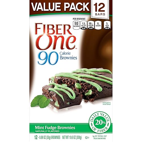 Vista 106 de Fiber One Barras de proteínas masticables, nueces de caramelo, bocadillos de proteínas, 1.17 onzas, 5