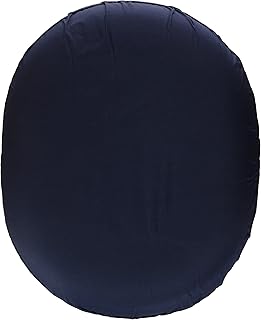 DMI Seat Cushion Donut Pillow and Chair Pillow for Tailbone Pain Relief, Hemorrhoids, Prostate, Pregnancy, Post Natal, Pressure Relief and Surgery, 14 x 12.5 x 3, Navy