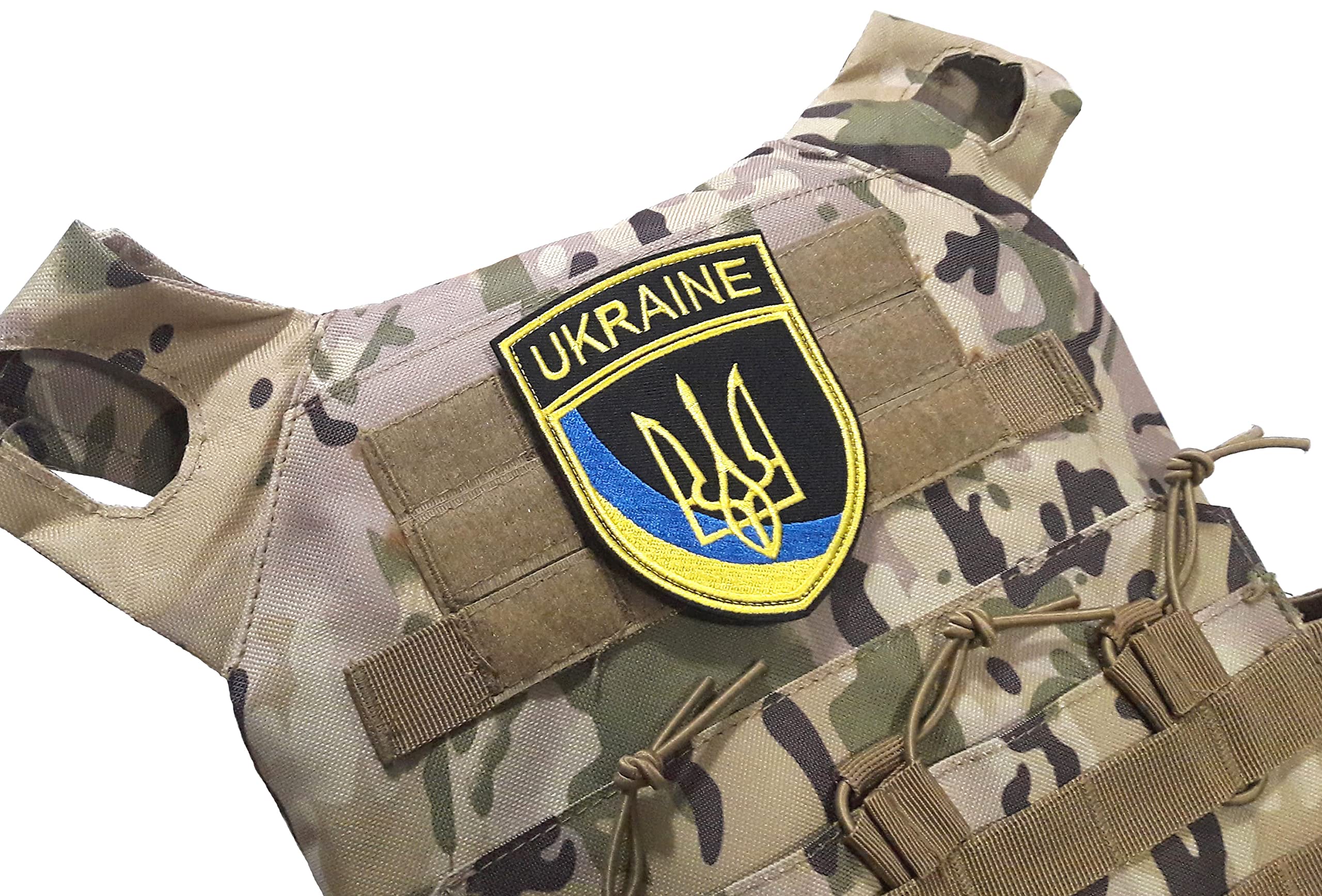 新品　ウクライナ軍タクティカル戦闘服上下とワッペンセット　ゼレンスキータイプ 新品ウクライナ軍タクティカル戦闘服上下とワッペンセット