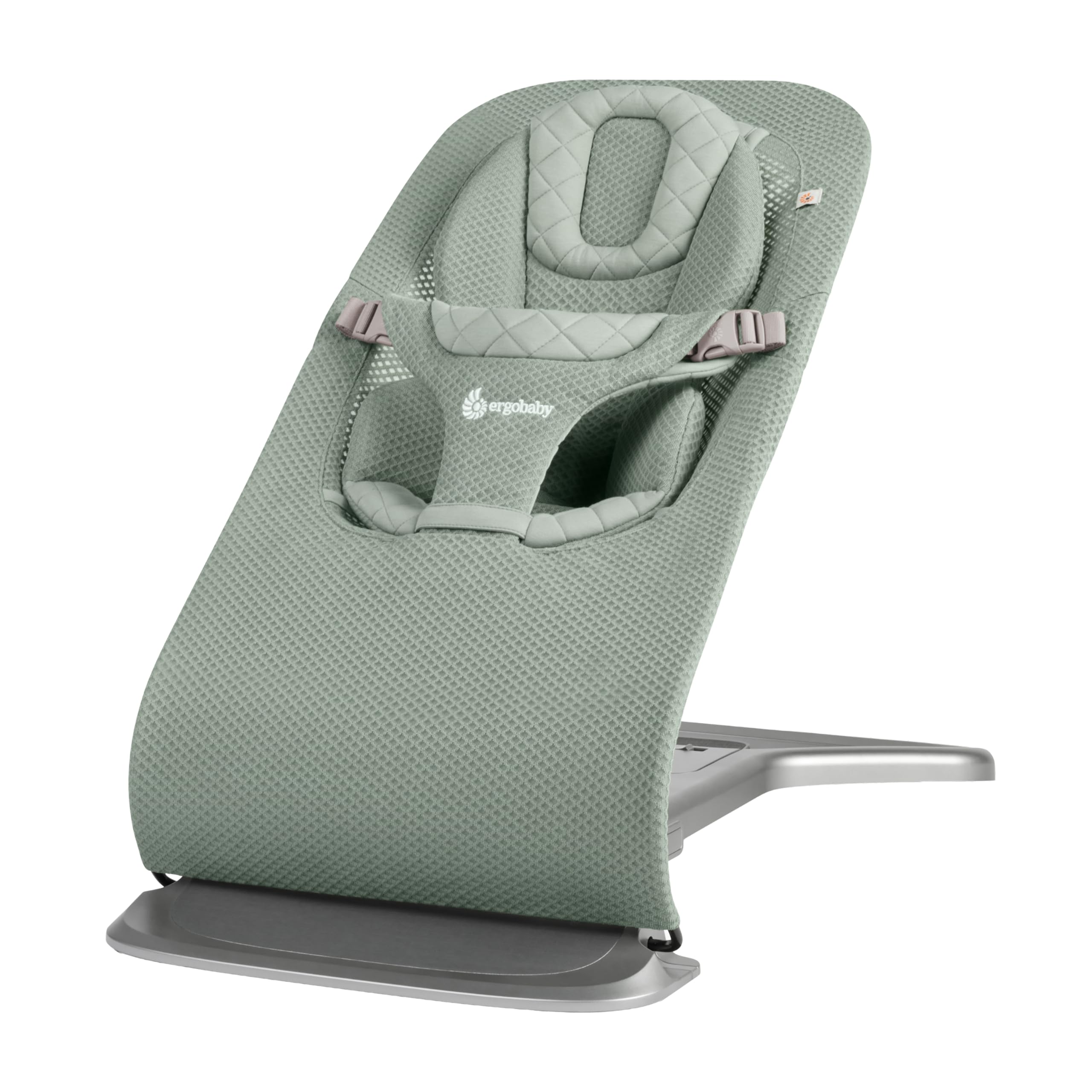 Ergobaby Evolve 3-in-1 Bouncer, Adjustable Multi Position Baby Bouncer Seat, Lightweight Baby Rocking Chair Fits Newborn to Toddler, Removable Cover Seat, Ergonomic, Sage Green, 0-2 Years (2-13 Kgs)-image-16