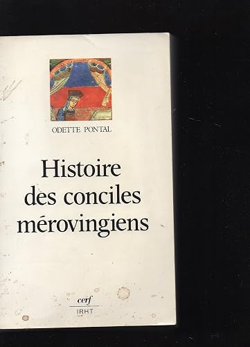 HISTOIRE DES CONCILES MÉROVINGIENS