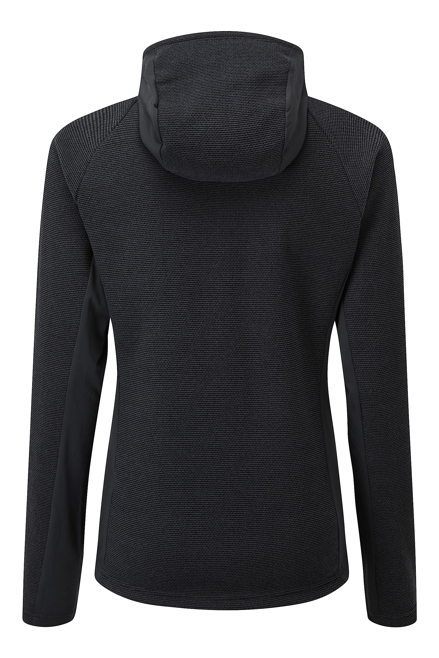 Rab Chaqueta de Forro Polar de Peso Medio con Capucha para Mujer, para Senderismo, Senderismo y Escalada