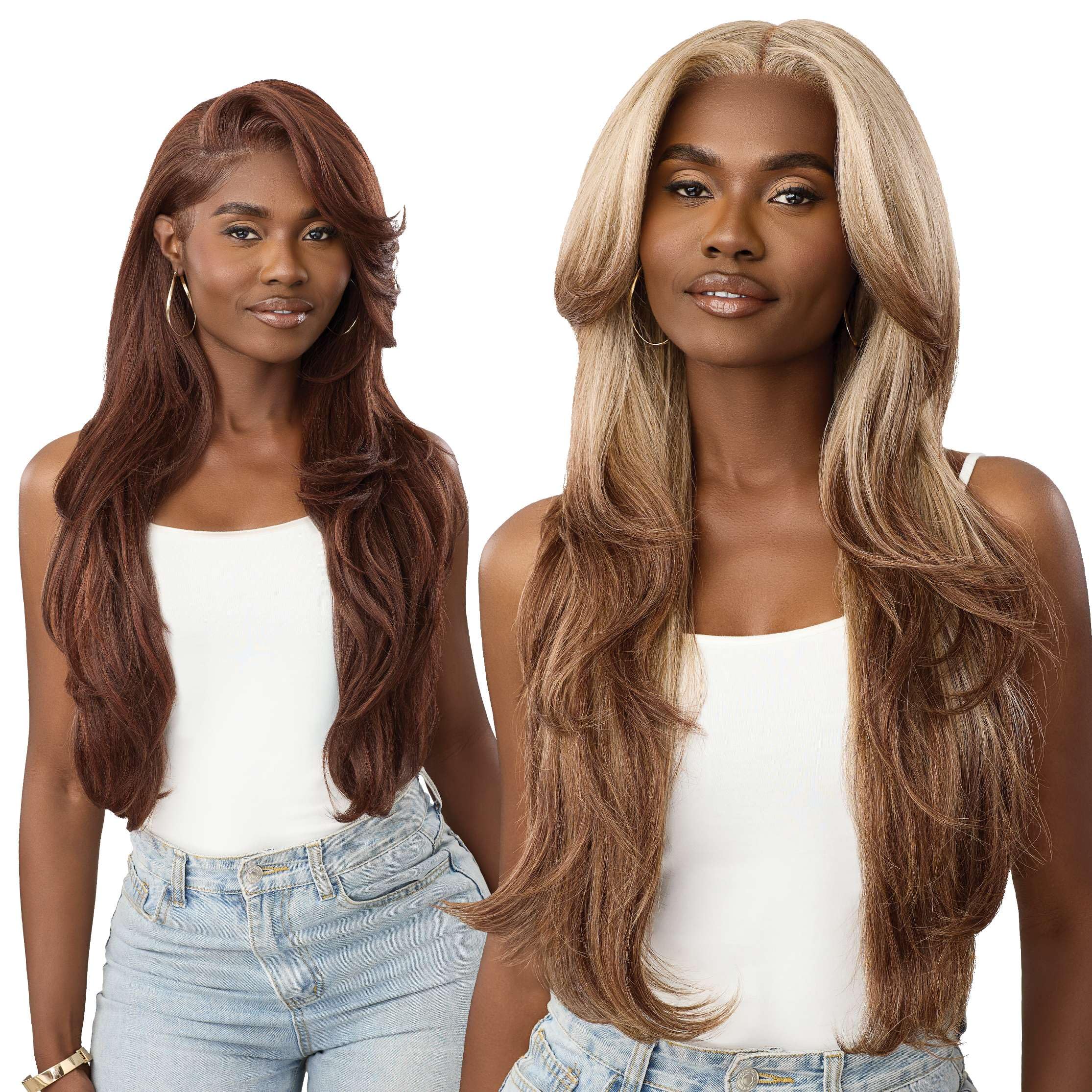 Outre Lace Front Wig - Perfect Hair Line 13X6 - OnVybes - OnVybe 9 (DARK BROWN 2)