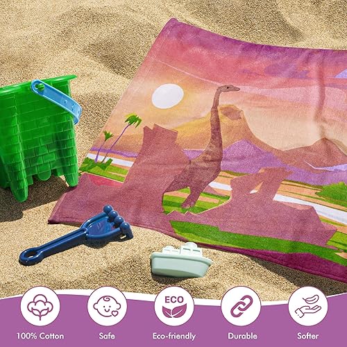 Miniatura 2 de Toallas de playa para niños, toallas de playa para bebés, toalla de playa para niños, toalla de baño para niños, toalla de playa para niñas, toallas