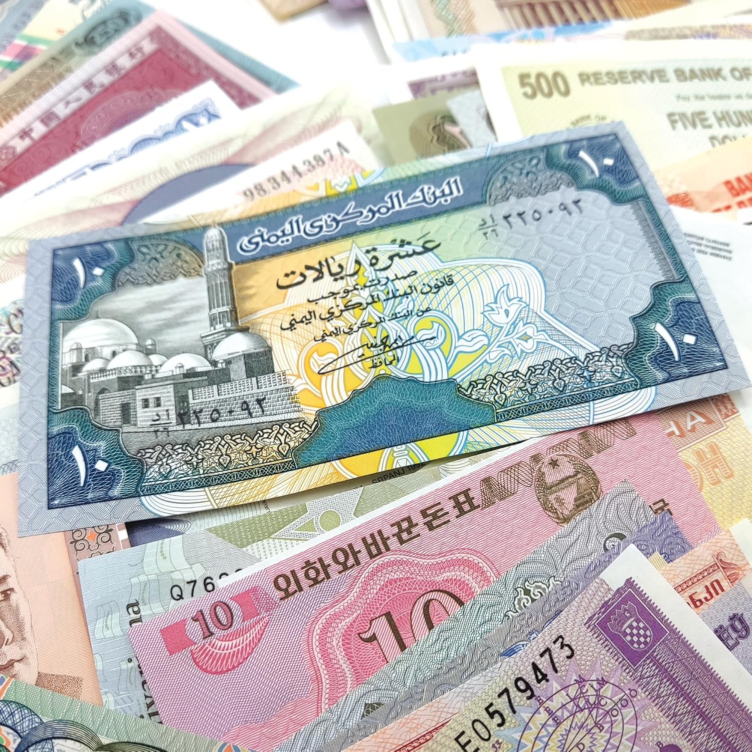 IMPACTO COLECCIONABLES 100 Mixed Banknotes of The World - Collectible Notes for Collectors- Ancient and Old Banknotes Collection