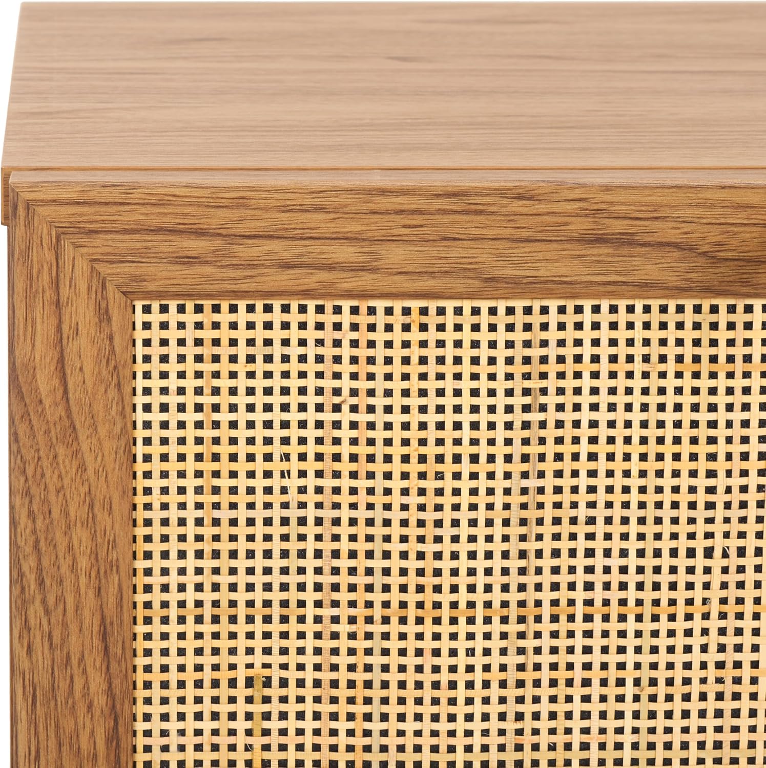 SAFAVIEH Home Collection Aino Oak 1-Drawer Nightstand