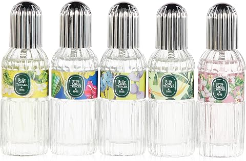 Eyüp Sabri Tuncer Silindir Cam Şişe Kolonya 5 Li Set (5 x 16 ml)