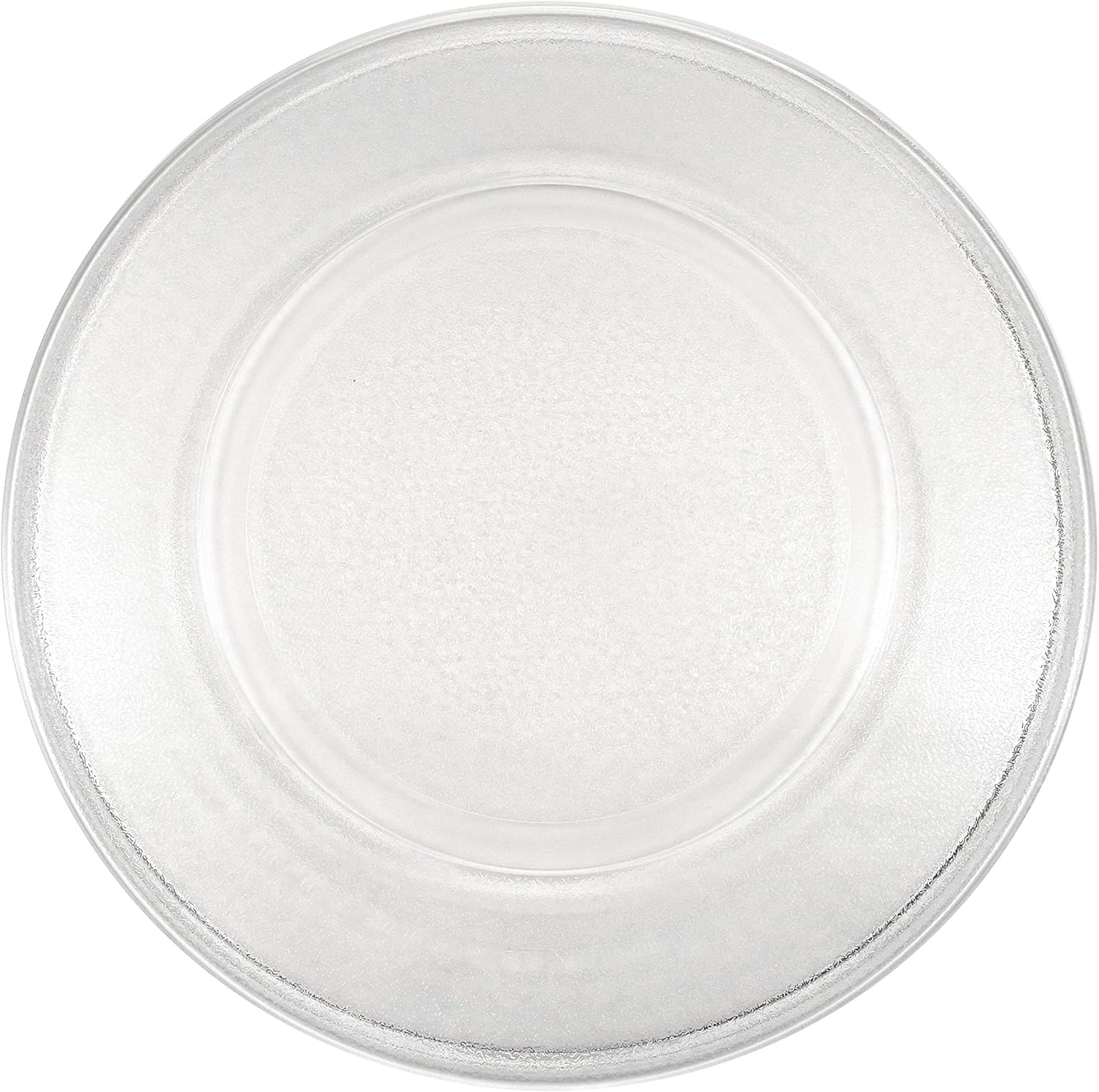 HQRP 15 1/2" Glass Turntable Tray fits GE WB49X0690 WB49X690 JE1540AW01 JE1550GW01 JE1640AB01 JE1650AA01 JE1660SA01 JES1655BF001 JKP86BF1BB JKP90BM1BB Microwave Oven Cooking Plate 15.5-inch 400-mm