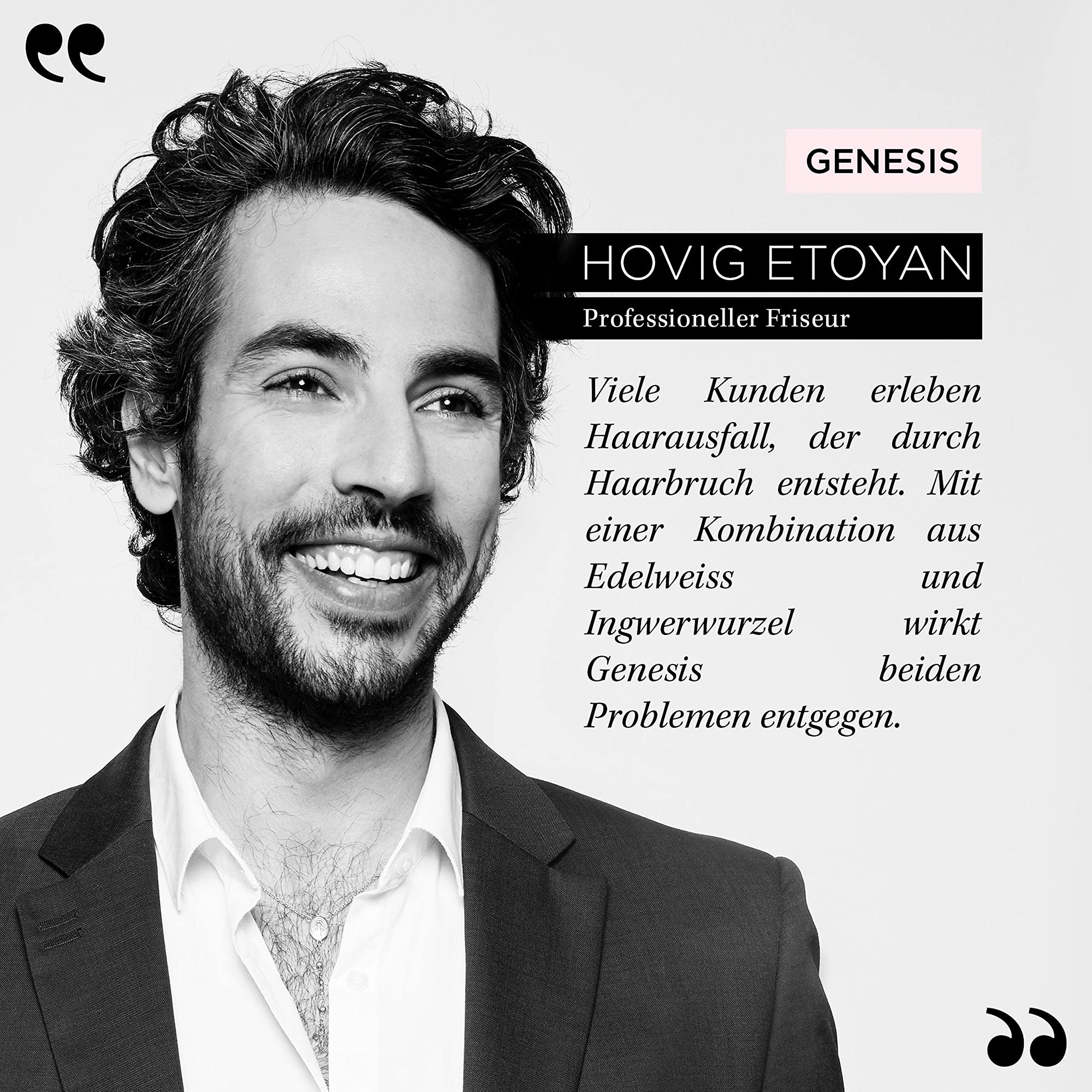 Kérastase, Genesis, Pflegeroutine mit Shampoo und Haarspülung, Für feines und brüchiges Haar, Gegen Haarausfall und Haarbruch