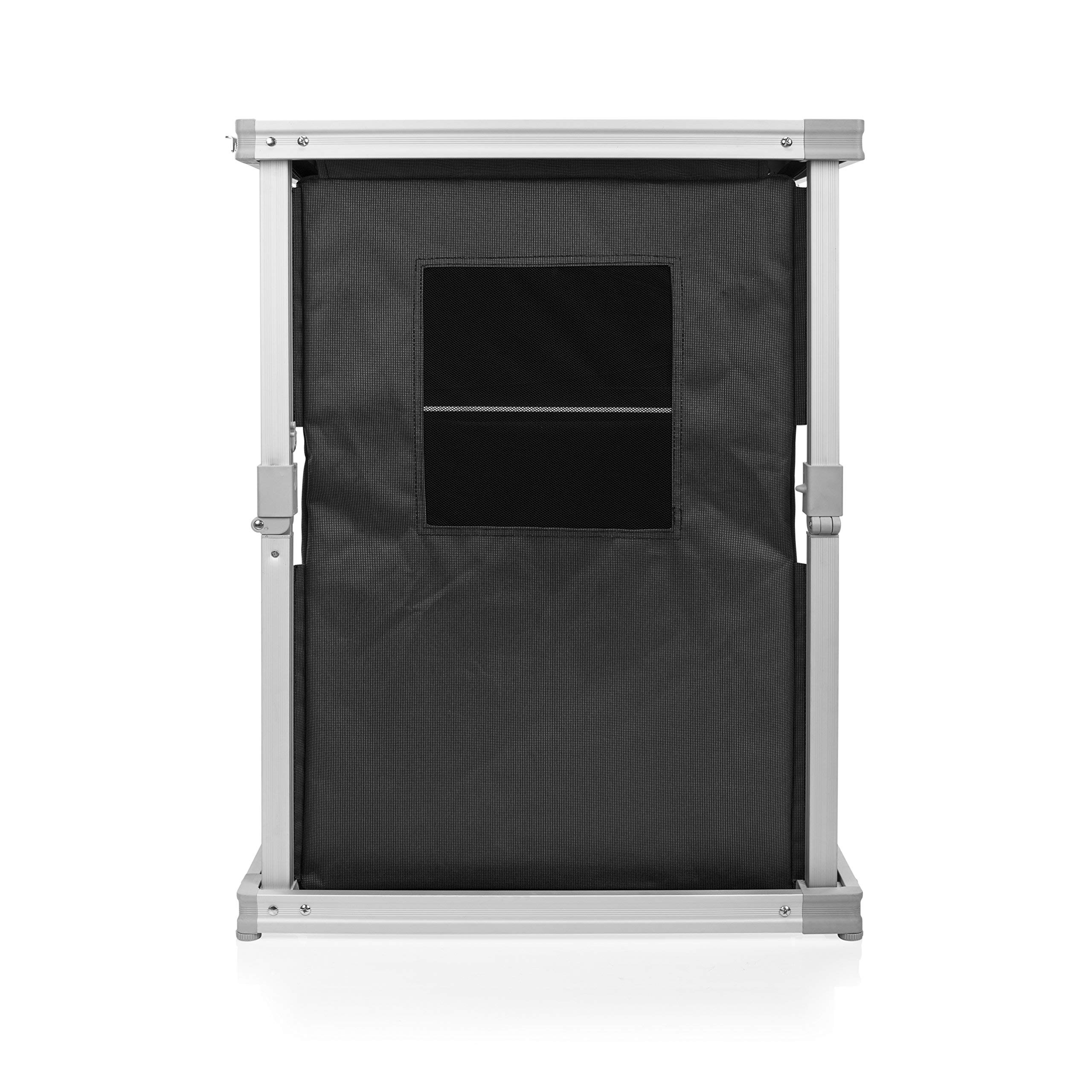 Campart Credenza da campeggio Bordeaux 3 ripiani pieghevole CU-0724