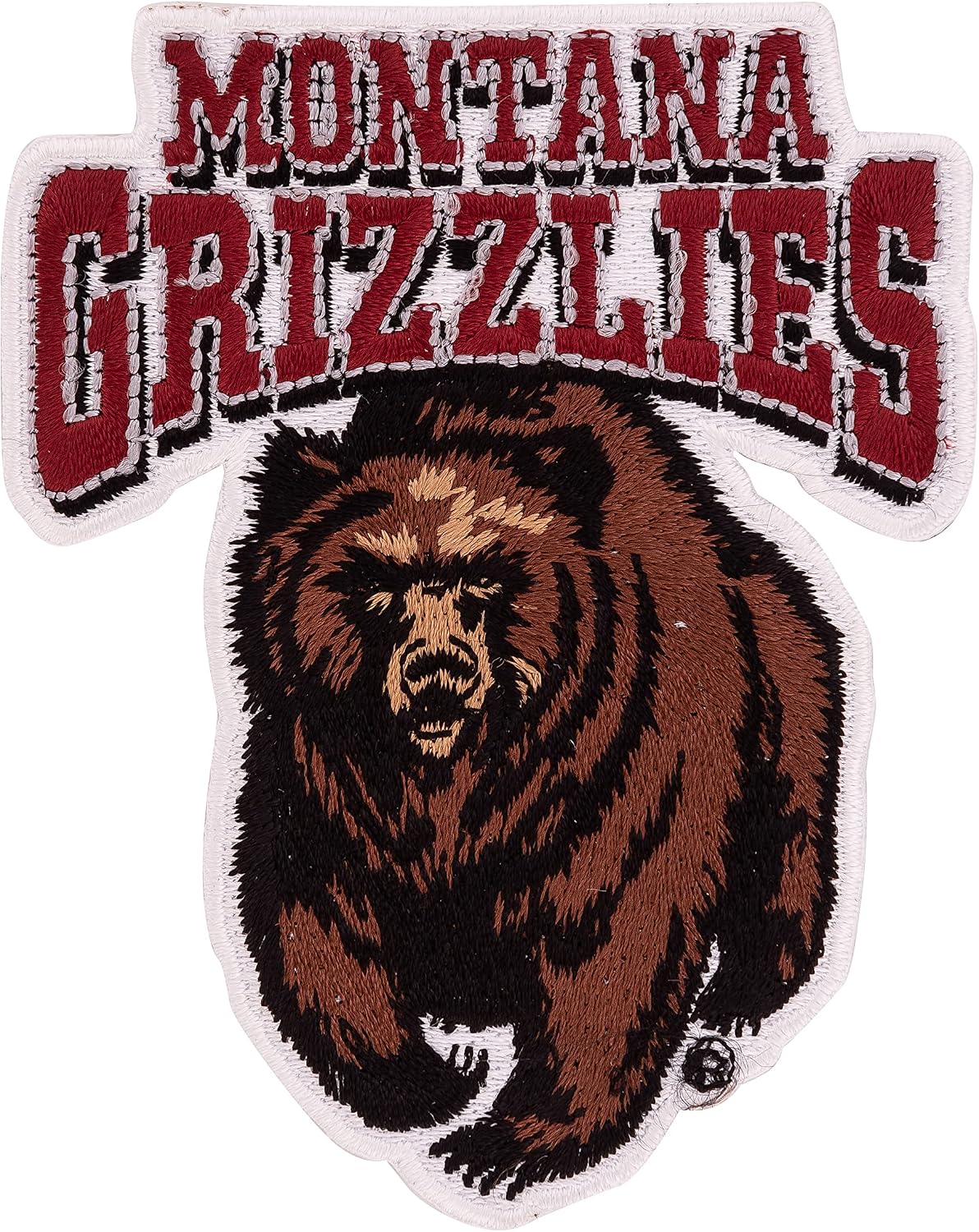 Desert Cactus University of Montana Patch – Embroidered Iron On/Sew On Applique for Blazers, Jackets, Backpacks, Bags, Hats & Tactical Gear – Montana Grizzlies (Patch - Design A) (Pack of 2)