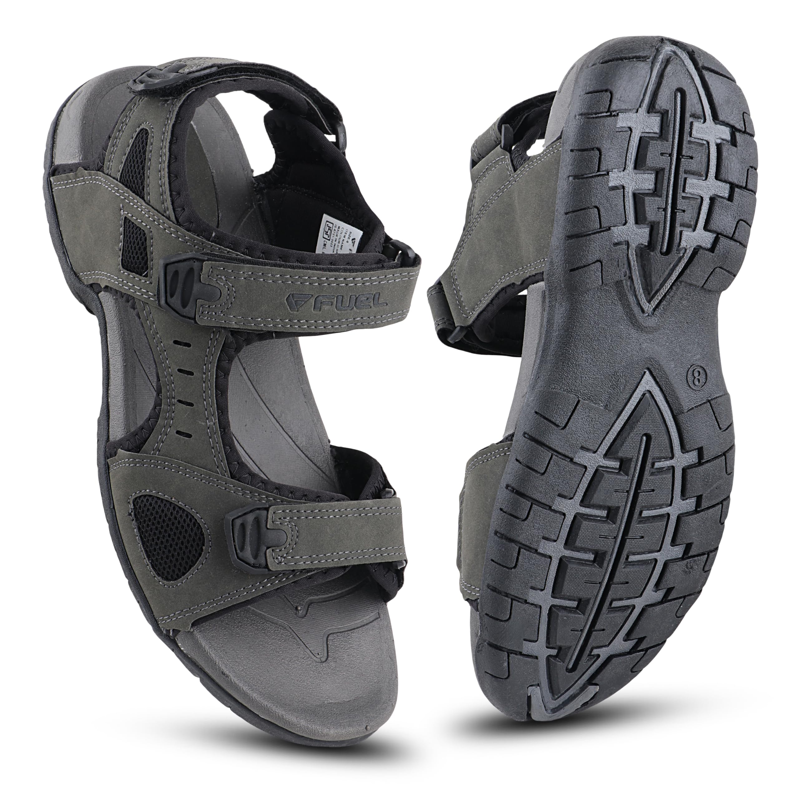 fuel Sandals & Floaters for Mens & Boys Comfortable & Lightweight Dailywear, Anti-Skid Flexible & Breathable for Running, Walking Stylish Casual Sandal for Outdoor Footwear For Gents (2112-04)-picture-42