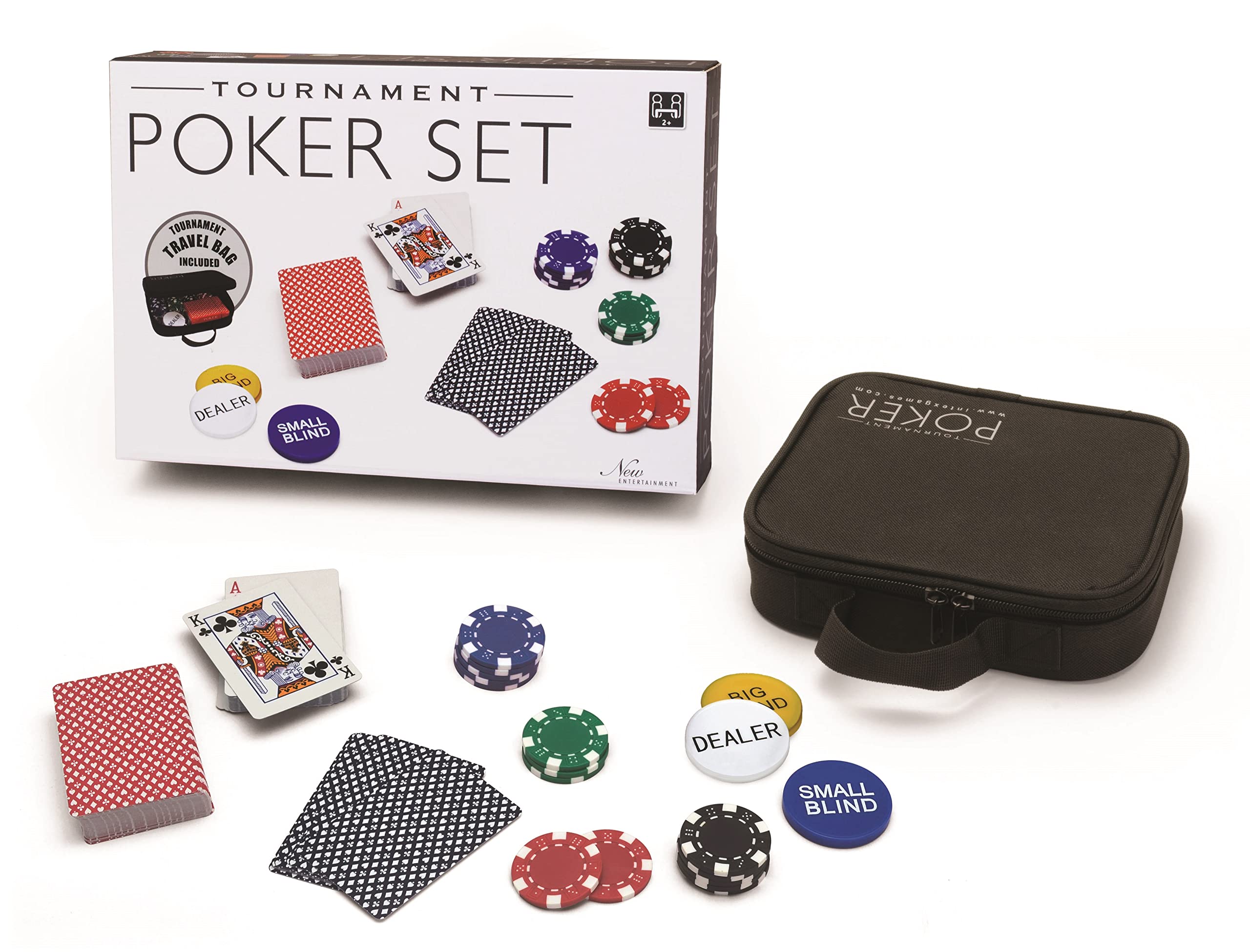 Tournoi Poker mallette rigide pour éviter les pertes d'accessoires de jeu - 4